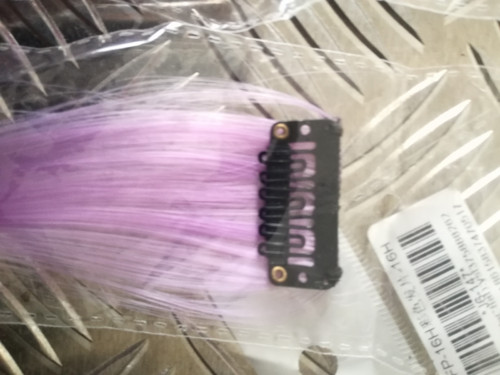 Vlasy proužky k prodloužení 60cm ClipIN sv. růžová