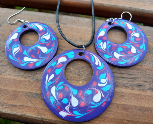 Sada - kruhy - vykrojené