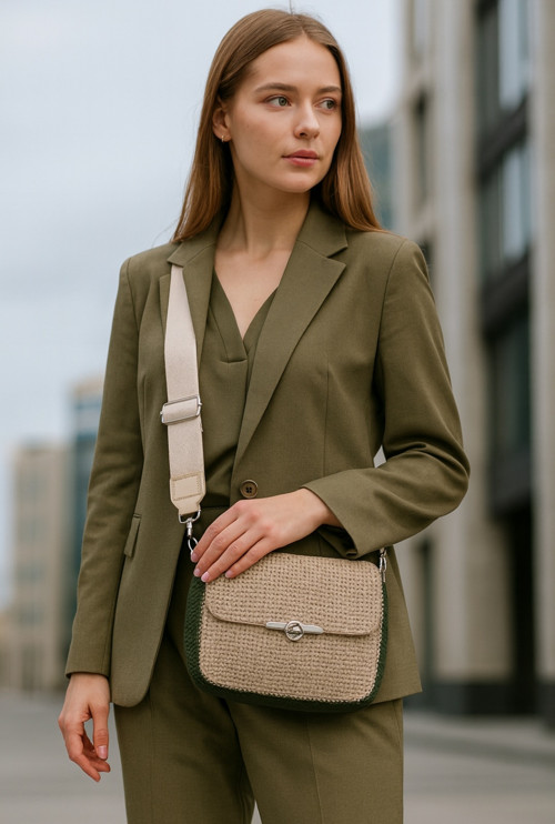 Kabelka Khaki