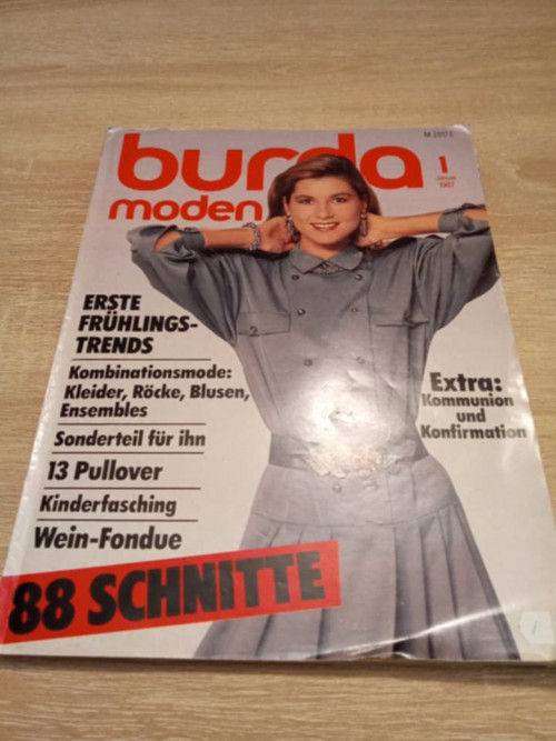 Burda 1/1987 — foto 1