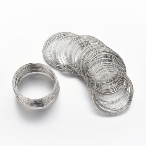 Paměťový drát platina průměr 5,5 cm 10 otoček
