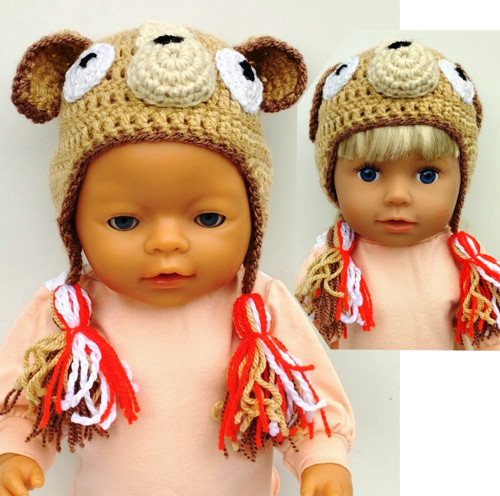 ČEPIČKA PRO PANENKU BABY BORN 40 až 44 cm