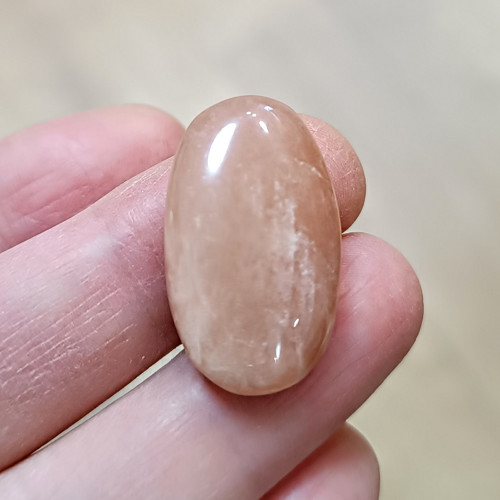 Sluneční kámen, ID 4502, 26x15 mm - výprodej