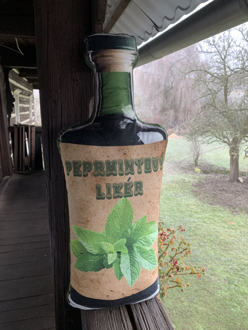 Velká zelená - Polštář 3D — foto 1