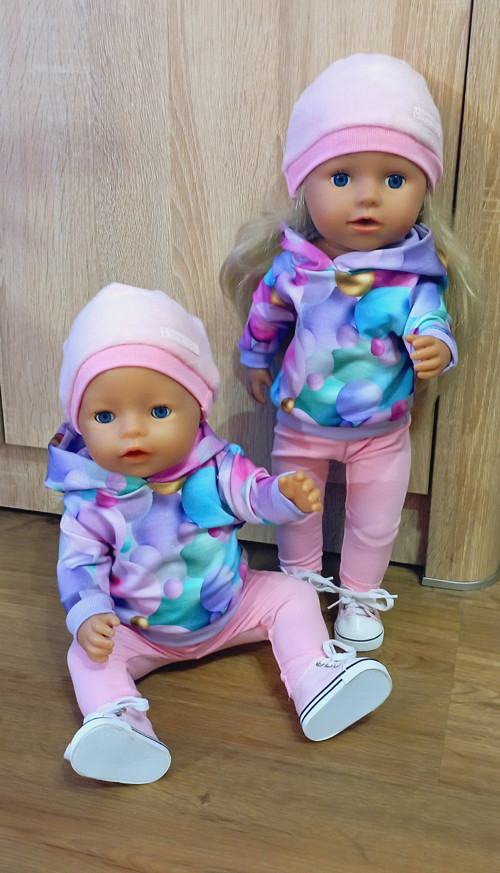 Set 3 ks oblečení pro Baby Born 43 cm
