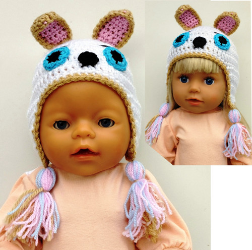 ČEPIČKA PRO PANENKU BABY BORN 40 až 44 cm