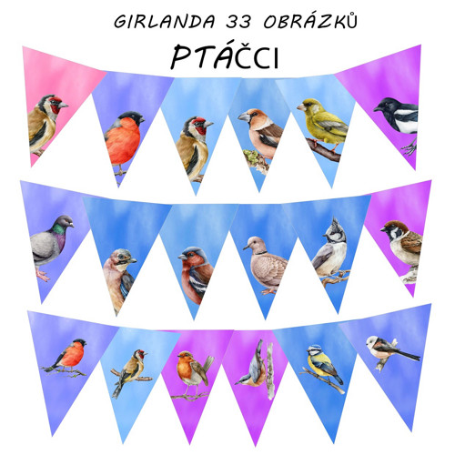 Girlanda Ptáčci v Pdf