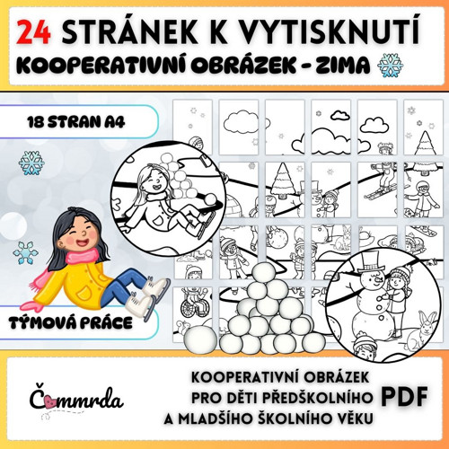 Kooperativní obraz - zima (PDF k tisku)