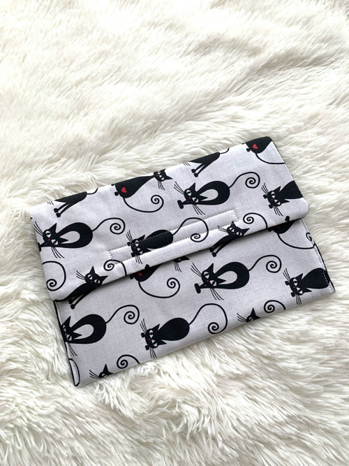 Obal na tablet pro děti černé kočky