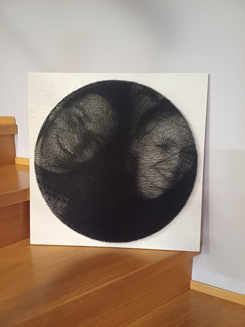 Portrét - String Art - dle vaší fotografie