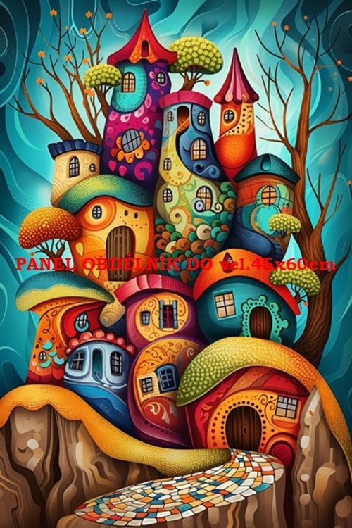 Bavlněný panel 17x25 cm - skladem