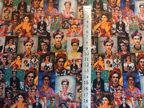 Bavlněná látka - Frida - skladem