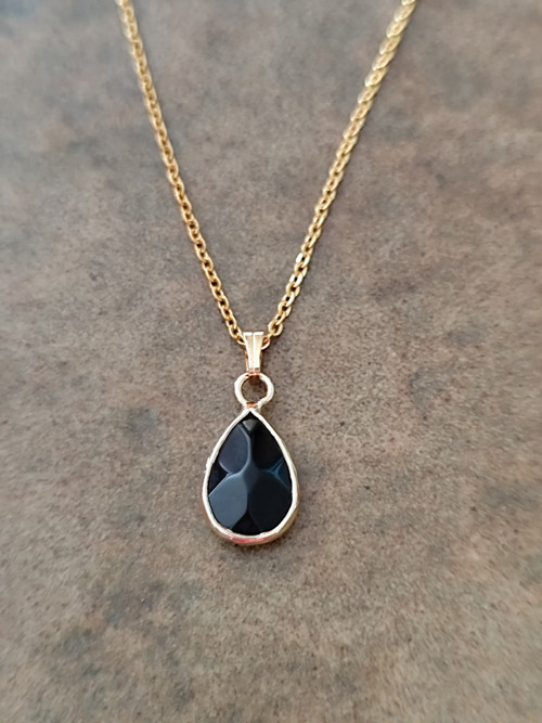 Řetízek s obsidiánem — foto 1