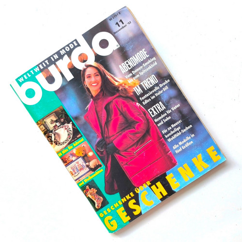 BURDA 11/1992 — foto 1