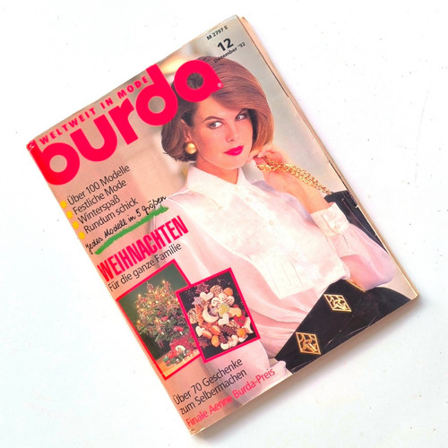BURDA 12/1992 — foto 1