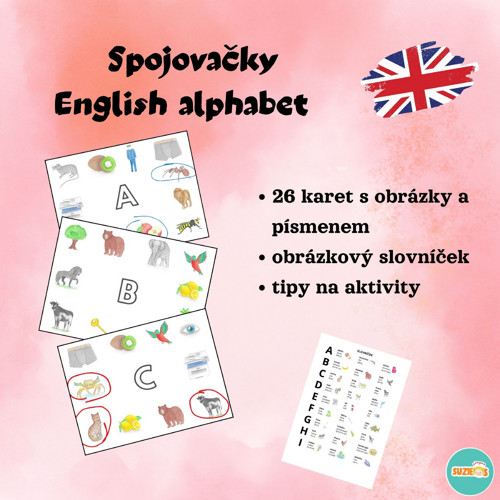 Spojovačka english alphabet