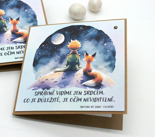Motivační přání Malý princ