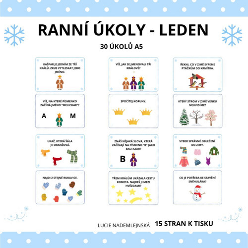 Ranní Úkoly - Leden