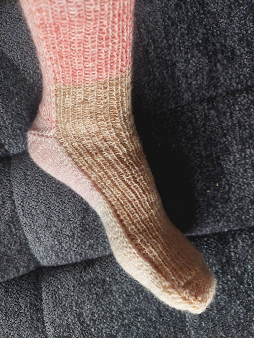 Ručně pletené ponožky vel.37-38
