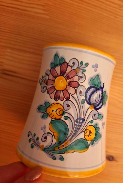Keramická váza z Modry, Slovensko vintage!