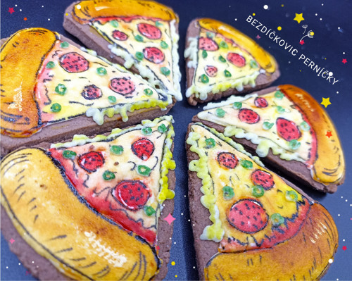 Perníková pizza