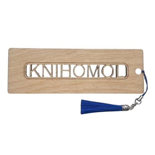 Záložka s průřezem Knihomol