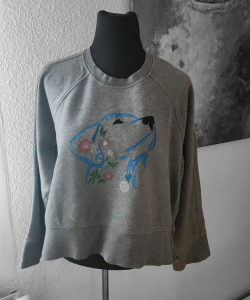 Berta - mikina - vel. M - XL (1345)