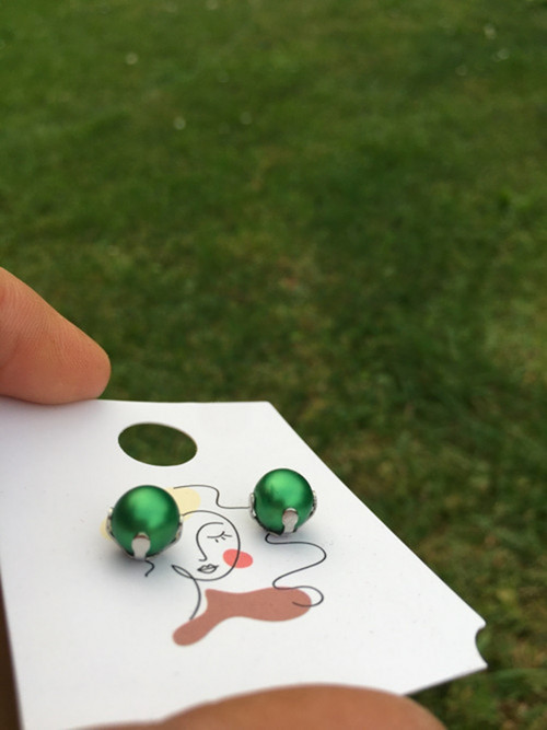 Náušnice antialergické Swarovski perla