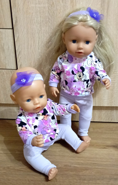 Set 3 ks oblečení pro Baby Born 43 cm