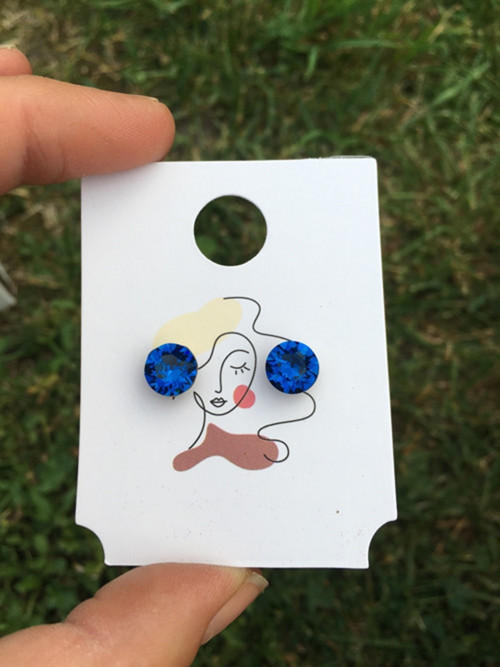 Náušnice antialergické Swarovski Xirius