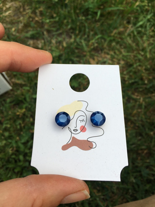 Náušnice antialergické Swarovski Xirius