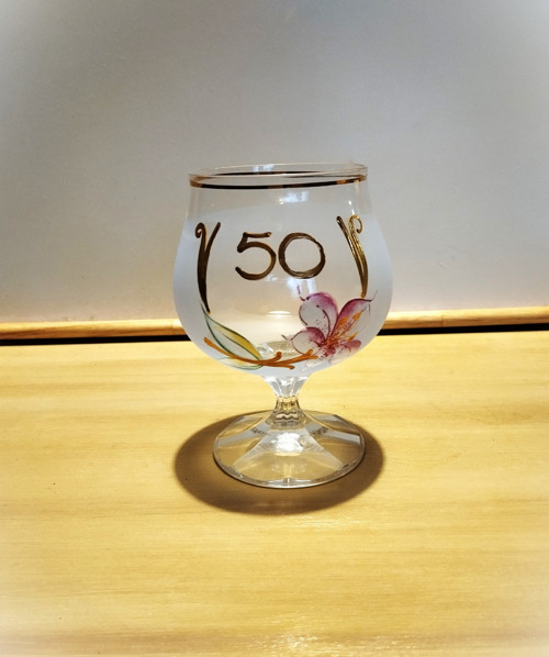 Vintage jubilejní číše 50