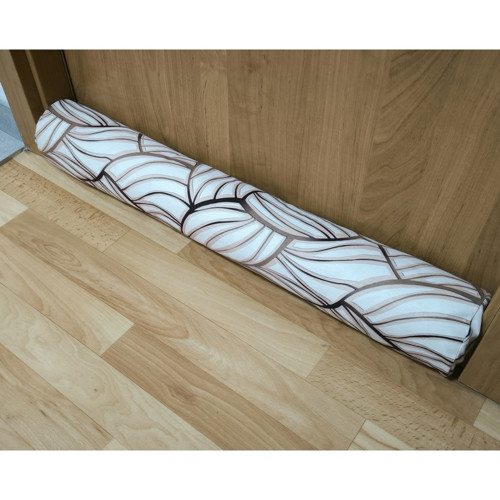 Dlouhý polštář proti průvanu - válec s povlakem