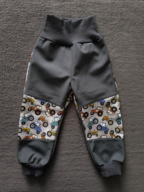 Zimní softshellové kalhoty vel. 92