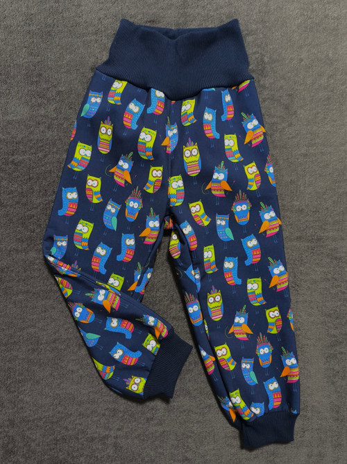 Zimní softshellové kalhoty vel. 98