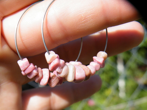 Na kruhu z oceli 4,5cm, 3,5cm, 3cm, 2,5cm Jaspis d