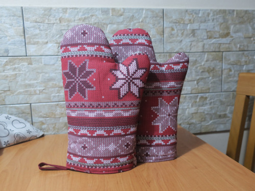 Chňapka dlouhá - Bordó MAGNET