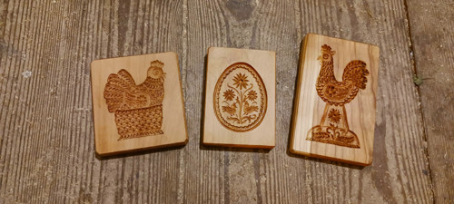 Formy 3ks 7x6 6x12cm