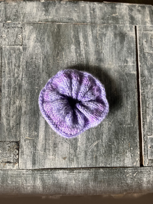 Pletené scrunchie