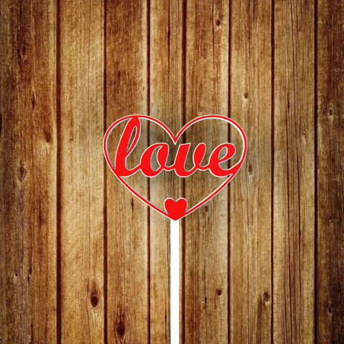 Zápich srdce love