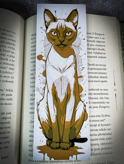 Záložka Kočka 4 — foto 1