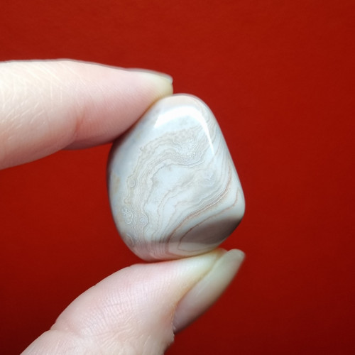 Achát růžový č.2 - 27x22mm