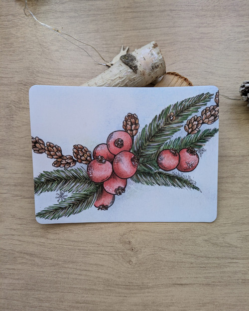Magnet s jeřabinou