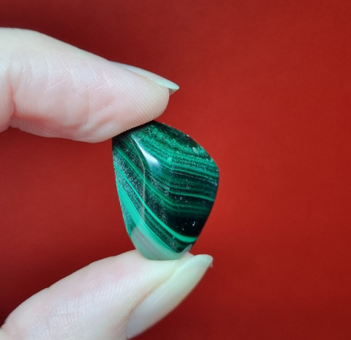 Malachit č.13 - 25x17mm
