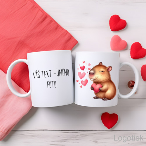 Hrníček se zamilovanou KAPYBAROU