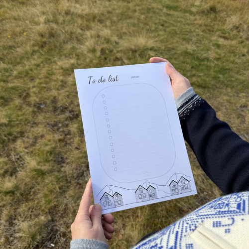 To do list / seznam úkolů - v PDF k tisku (česky)