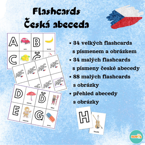 Flashcards - česká abeceda — foto 1