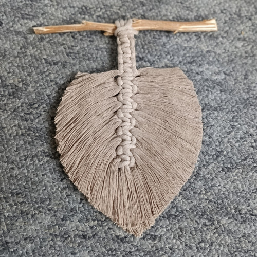 Macramé dekorace list