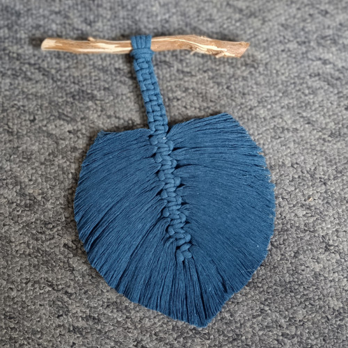 Macramé dekorace list — foto 1