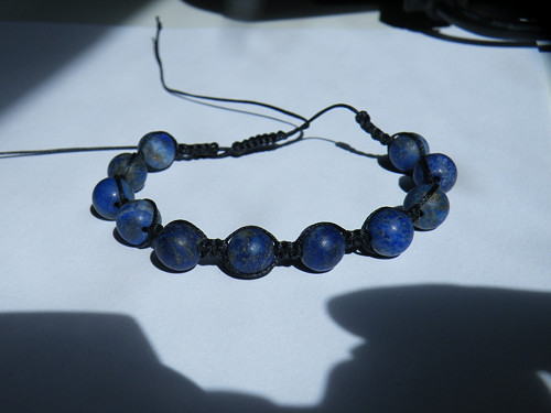Náramek shamballa 8mm 01 / sleva 140,-